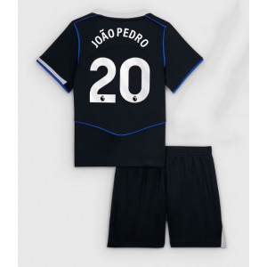Fotbalové Dres Chelsea Joao Pedro #20 Dětské Třetí Oblečení 2025-26 Krátký Rukáv (+ trenýrky)